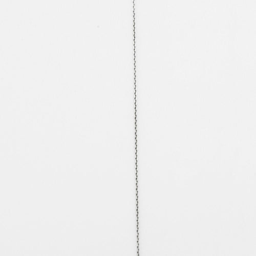 Collier Collier or blanc 18 carats sertie d'un diamant princesse 58 Facettes