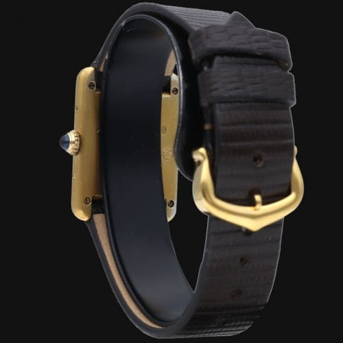 Montre Cartier Montre Tank Vermeil 58 Facettes MT43339