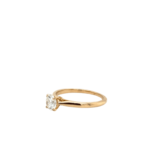 Bague 55 Cartier - Bague Solitaire 1895 - Or jaune et Diamant 58 Facettes 1.0000274/1