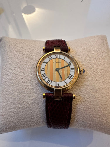 Montre CARTIER - Montre Must de Cartier – Vendôme (petit modèle) 58 Facettes LV116