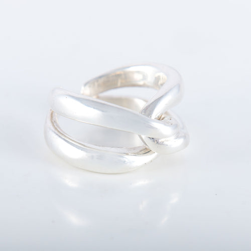 Bague 52 Bague Jonc ouvert Argent 58 Facettes 8400