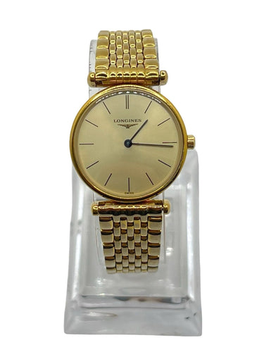 Montre Longines La Grande Classique Plaqué or 58 Facettes