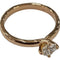 Bague 51 Bague solitaire avec diamant certifié HRD de 0,30 ct en or rose 58 Facettes E30