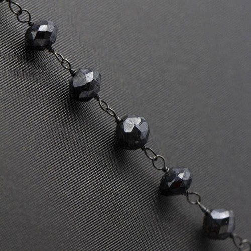 Collier Collier de diamants noirs 58 Facettes D359131VN