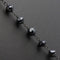 Collier Necklace of black diamonds 58 Facettes D359131VN