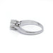 Bague 54 Solitaire or blanc diamant 58 Facettes 190163R