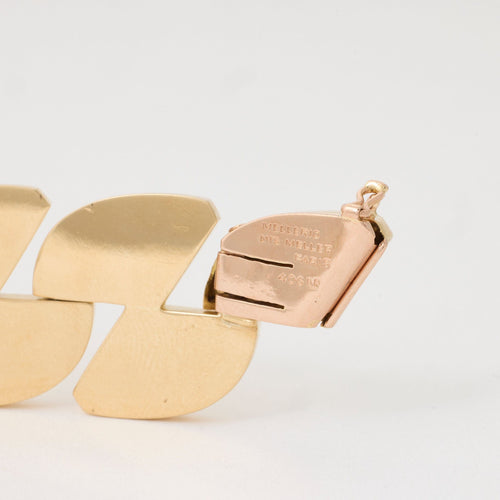 Bracelet Mellerio dits Meller - Rare Bracelet Vintage Or Jaune 58 Facettes