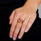 Bague 61 Bague Tank Rubis 58 Facettes