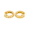 Boucles d'oreilles Boucles d'oreilles  Créoles  Or jaune Diamant 58 Facettes 4870192CN