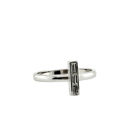 Bague 51 Bague alliance Or blanc et Diamants 58 Facettes Alirblanc