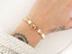 Collier bracelet HERMES collier de chien medor pm en or rose 18k 25gr 48 diamants 0.24ct 58 Facettes 266229