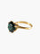 Bague 52 Bague Or Jaune Tourmaline Verte 58 Facettes