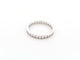 Bague 54 bague alliance americaine t 54 34 diamants 1.1ct or blanc 18k en 58 Facettes 266001