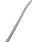 Bracelet Rivière de diamants exceptionnelles , or blanc 18 carats 58 Facettes