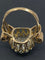 Bague 51 Bague en or 18ct de forme boule sertie de diamants vers 1940/1960 58 Facettes AB41bis