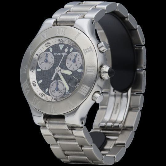 Montre Cartier Montre Must 21 Chronoscaph 58 Facettes MT40832