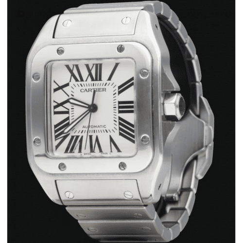Montre Cartier Montre Santos 100 Xl 58 Facettes MT42140