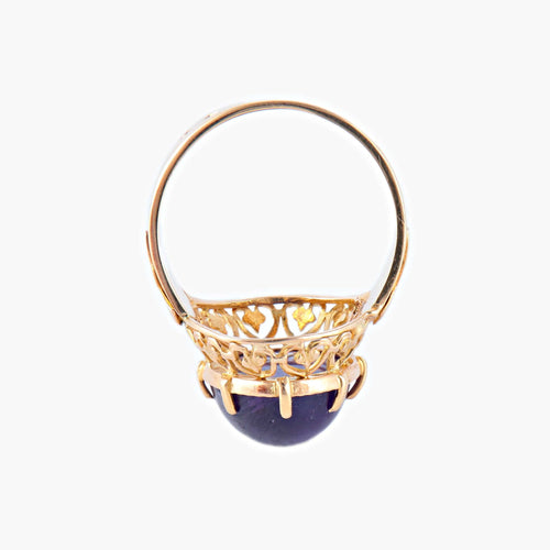 Bague 56 Bague Améthyste cabochon 58 Facettes AB592