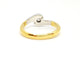 Bague 53 Bague Solitaire Or jaune, Or blanc Diamant 58 Facettes 730600CN