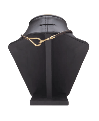 Колие Колие Hermès стомана 58 Facettes BO220710/H2000