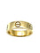 Bague 56 CARTIER. Collection "LOVE", Bague or jaune 18K 58 Facettes