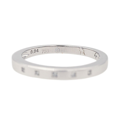 Bague 54 Bague Alliance Or blanc Diamant 58 Facettes 4098646RV