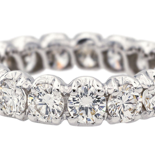 Bague 50 Bague Alliance américaine Or blanc Diamant 58 Facettes 3904856CN