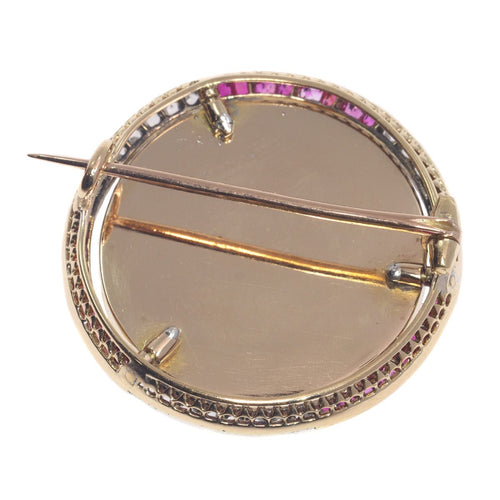 Montre Symbole d'affection : un Jack Russell Terrier en pierres précieuses 58 Facettes 21007-0047