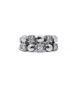 Bague 57 Bague - Or & Diamants 58 Facettes 210181R