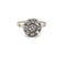 Antieke platina diamanten ring "Marguerite".