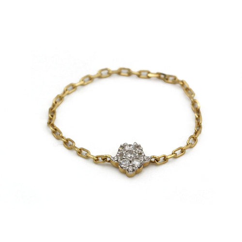 Bague 49 Bague Magic Touch Chaîne Main - DJULA 58 Facettes 250453R