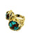 GILBERT ALBERT. Kollektion „Multi-billes“, Ring Toi & Moi 18K Gelbgold 