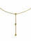 Collier Collier en or jaune 18 carats et diamants 58 Facettes
