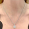 Collier Collier David Yurman, "Petite Albion", argent, topaze blanche, diamants. 58 Facettes 34592