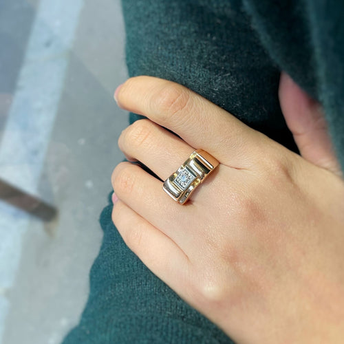 Bague Bague - Or & Diamant 58 Facettes 240208R