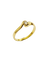 Solitärring Gelbgold Diamant 0,13 ct