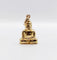 Pendentif Pendentif vintage XXL or jaune bouddha 58 Facettes A05543