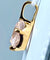 Pendentif Pendentif en or jaune 18 carats en quartz rose et diamants 58 Facettes AB190