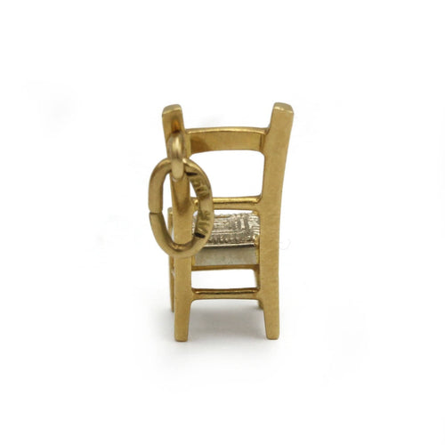 Pendentif Charm Chaise - Or bi-colore 58 Facettes 260024R