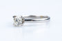 Bague 51 Bague solitaire en or blanc avec diamant 0,50 ct 58 Facettes BG41900043-107