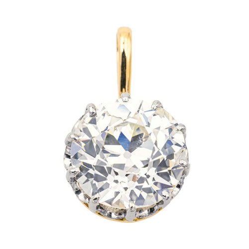Pendentif Pendentif Or jaune, Platine Diamant 58 Facettes 4199345CN