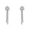 Boucles d'oreilles Boucles d'oreilles Pendantes Or blanc Diamant 58 Facettes 4901430CN