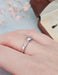 Bague 54 Bague diamants or blanc 58 Facettes 596