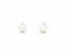 Boucles d'oreilles Boucles d'oreilles en or blanc ornées de perles australiennes et de diamants 58 Facettes 5906
