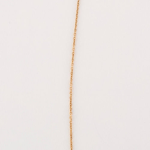 Collier COLLIER L OR ROSE 3 DIAMANTS 0,09ct 58 Facettes M8927