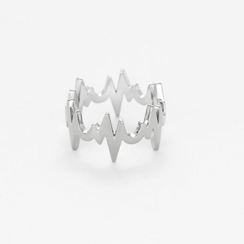 Bague 54 Lorenz Bäumer - le Battement de Coeur- Bague en or blanc 58 Facettes LOR4068