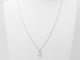 Collier Collier pendentif diamant poire 0,45ct en or blanc 58 Facettes 33409