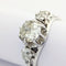 Bague 54 Bague en or blanc et diamants 58 Facettes 31885