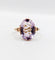 Bague 60 Bague cocktail or rose améthyste (circa 1900) 58 Facettes A05941