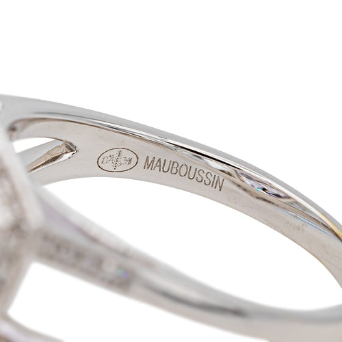 Bague 56 Mauboussin Bague Cocktail Mes couleurs à toi Or blanc Améthyste, Diamant 58 Facettes 3641137CN